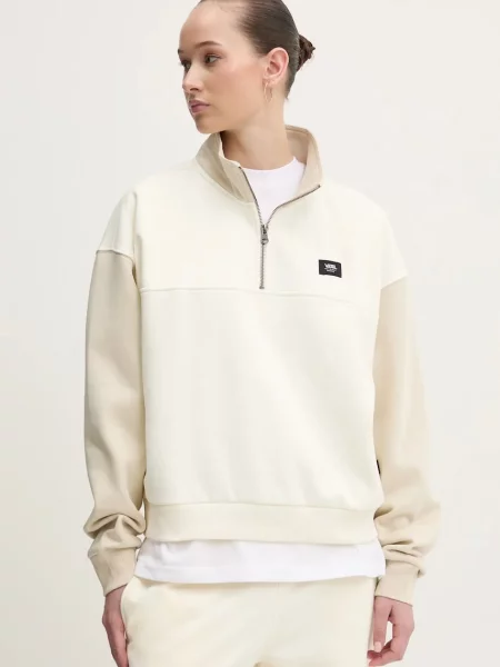 Суитчър Vans с апликация бежово