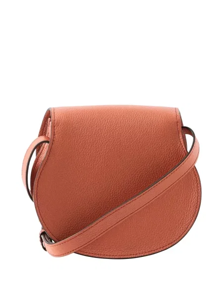 Geantă Chloé din piele maro