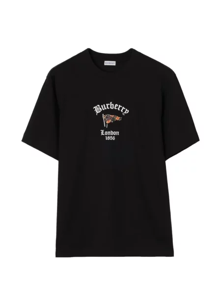 Tricou Burberry în carouri negru