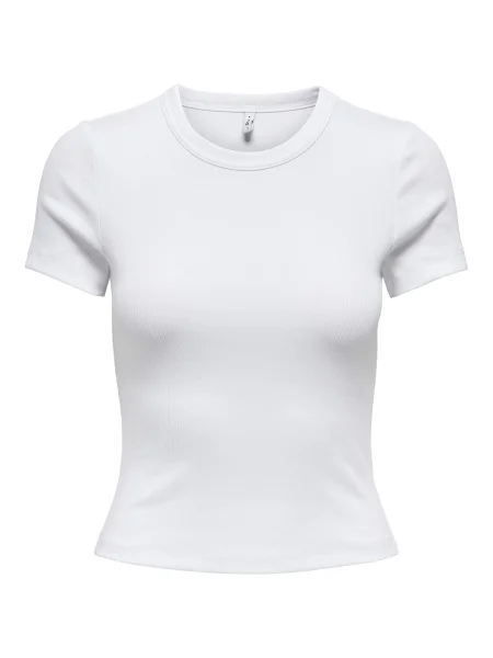 ONLY Tricou Val alb