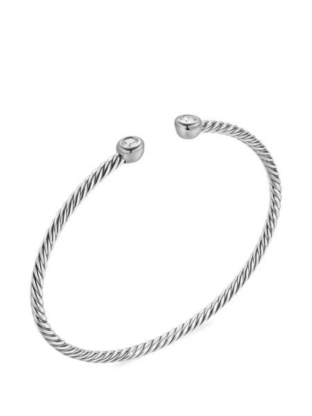 Brăţară David Yurman argintiu