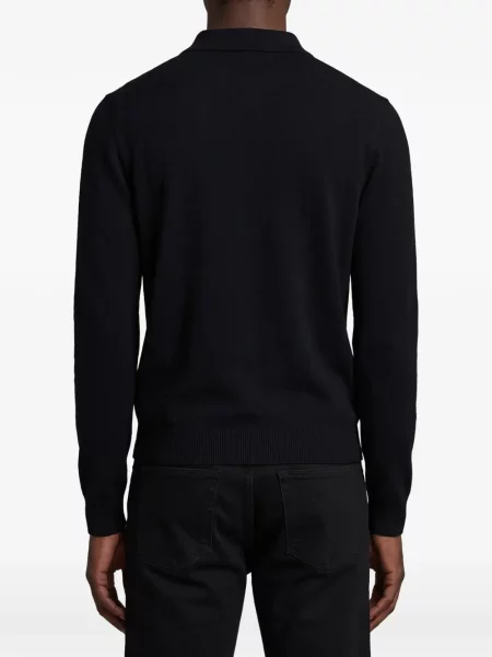 Tricou polo The Row negru