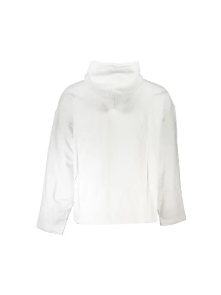 Bluza z kapturem Calvin Klein biała