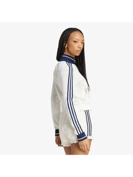Běžecká bunda Adidas bílá