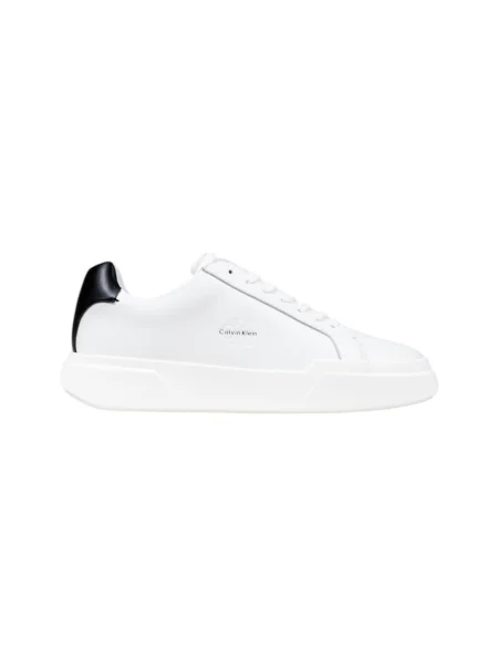 Sneakers Calvin Klein Chunky Cupsole Laceup Lth alb