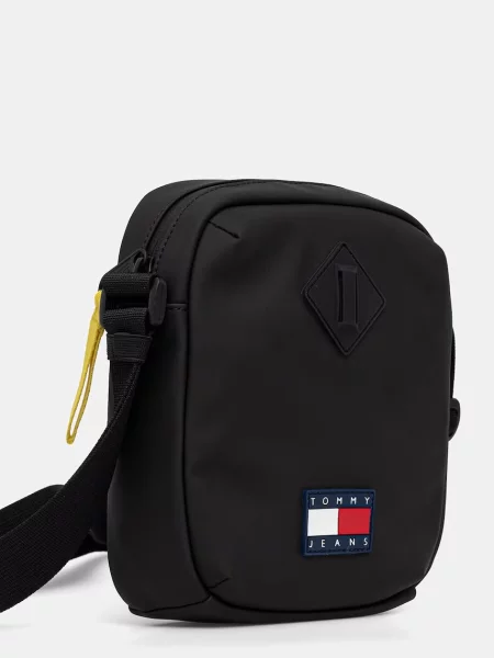 Torbica za okrog pasu Tommy Jeans Tjm Daily Elevated Reporter črna