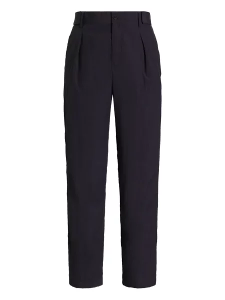 Pantaloni cu picior drept Dolce & Gabbana albastru