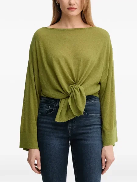 Lung bluză Benetton verde