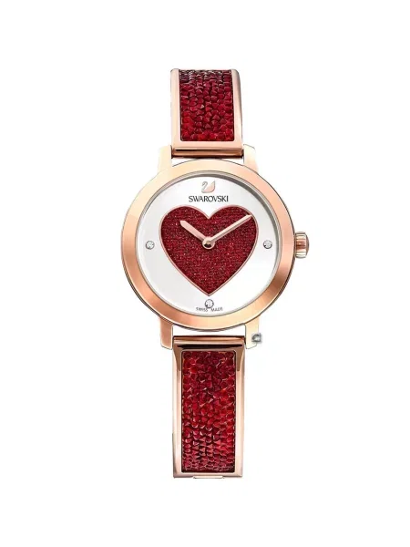 Zegarek Swarovski czerwony