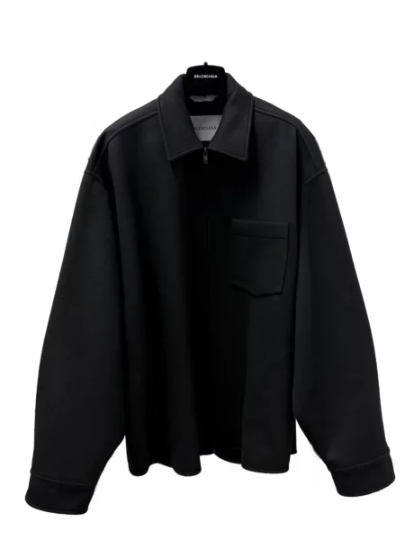 Geacă cămașă Balenciaga negru