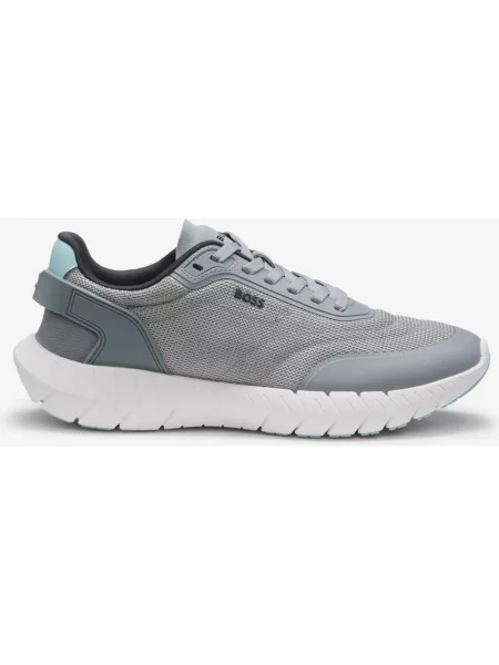 Buty do biegania BOSS Motion Runn szary jasnoniebieski 39 biały