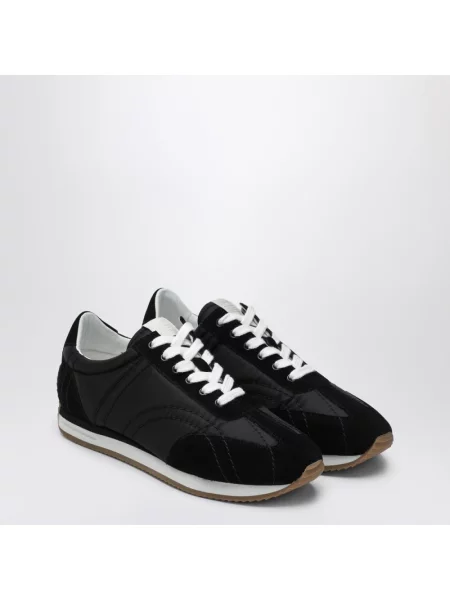 Sneakersy Toteme zamszowe czarne