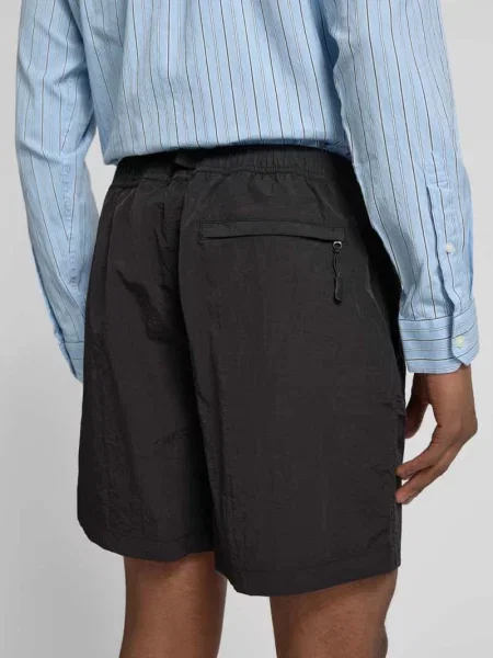 Szorty o kroju regular fit z model ‘Choi’ Woodbird czarne