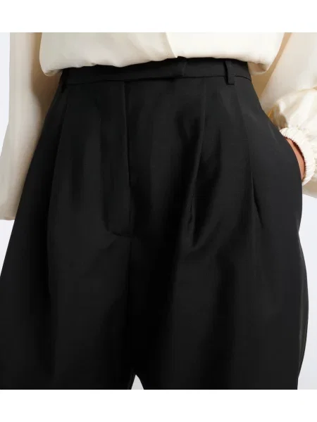 Pantaloni Róhe de lână negru
