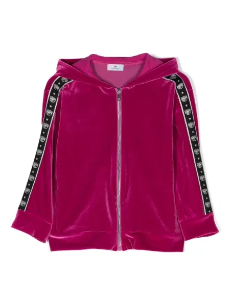 Bluza z kapturem dziecięca Chiara Ferragni różowa