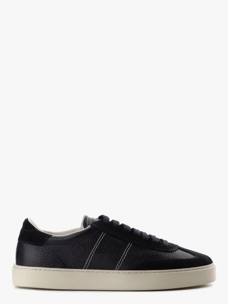 Замшевые кеды Leberdes синие