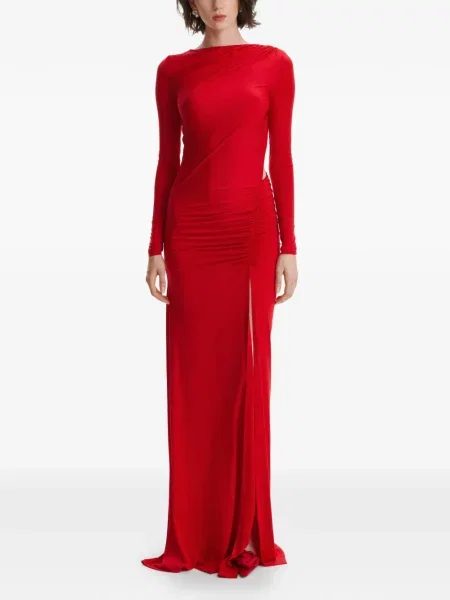 Rochie maxi 2310 Studio de costum roșu