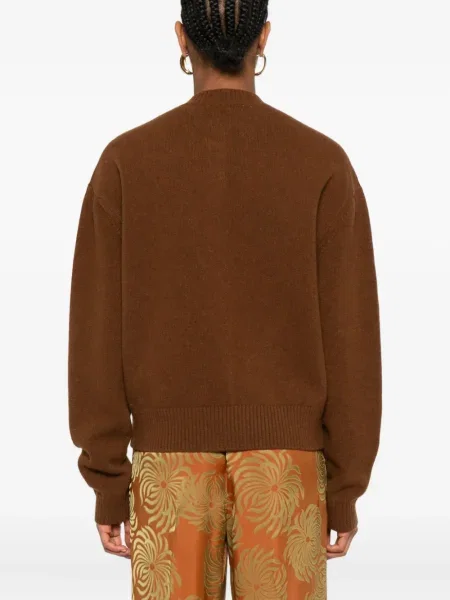 Cardigan Phisique Du Role de lână maro