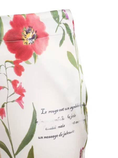 Palazzo hlače Shirtaporter s cvjetnim printom s printom