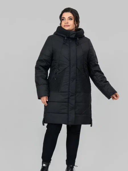 Зимова куртка All Posa чорний