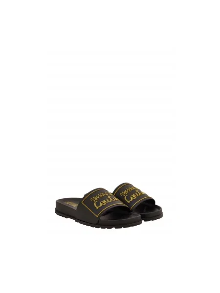 Klapki Versace Jeans Couture czarne