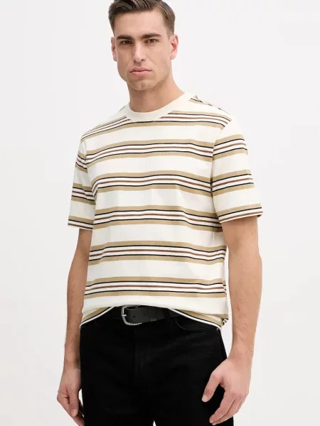 Barbour tričko Sandwick béžové