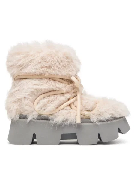 Čizme za snijeg United Nude Stomper Fur Boot Krem