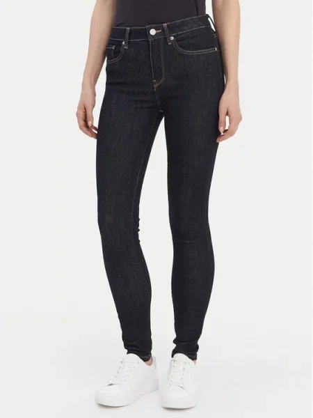 Tommy Hilfiger Jeansy Como Granatowy Skinny Fit