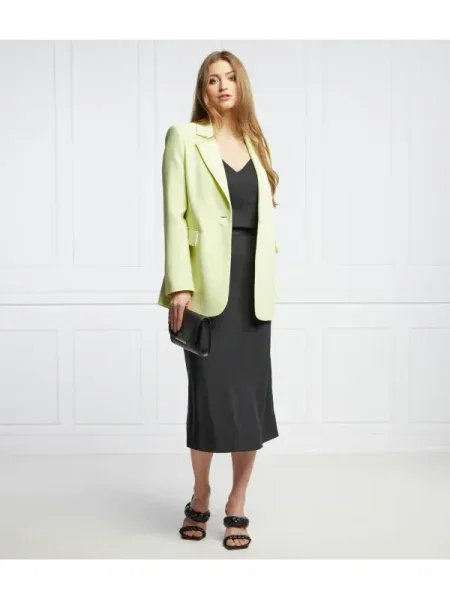 Calvin Klein Fustă | high rise negru