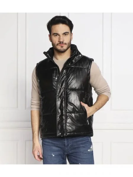 Karl Lagerfeld Geacă 2 în 1 negru