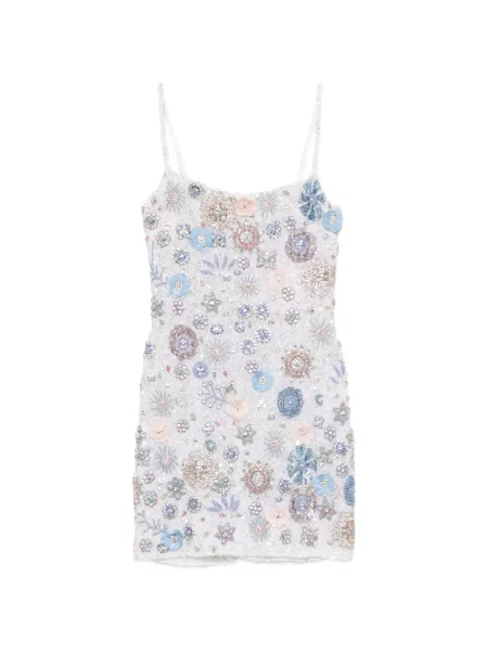 Rochie mini Rachel Gilbert cu model floral alb