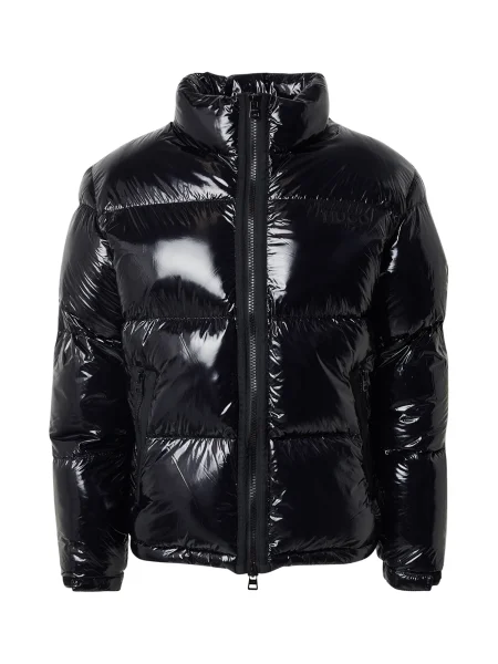 HUGO Zimska jakna črna