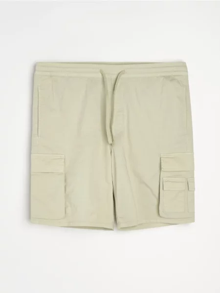 Sinsay cargo kraťasy zelená