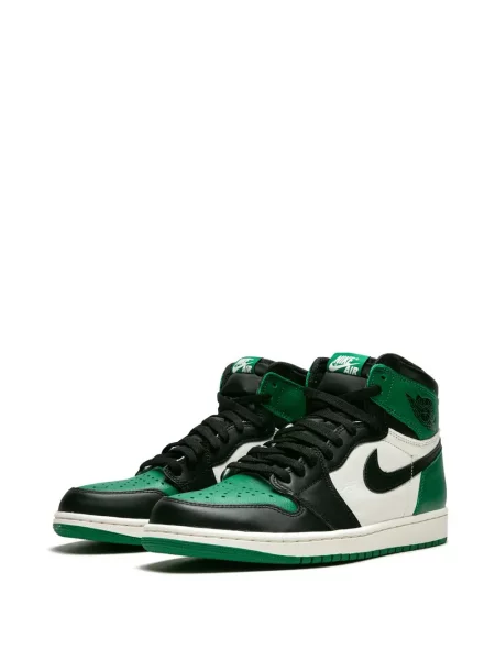 Retro stiliaus sportbačiai Jordan Air Jordan 1 žalia