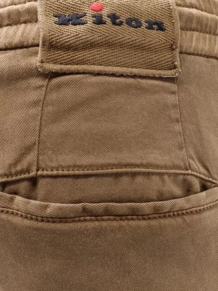 Pantaloni Kiton maro
