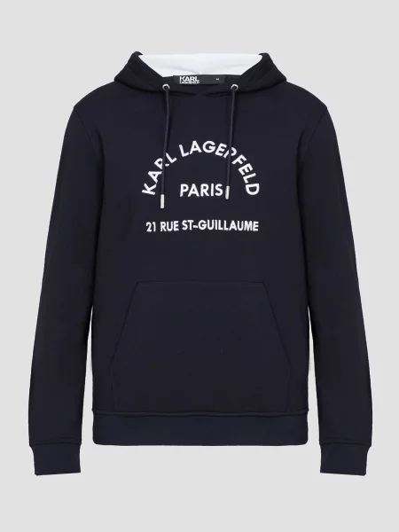 Толстовка Karl Lagerfeld синя