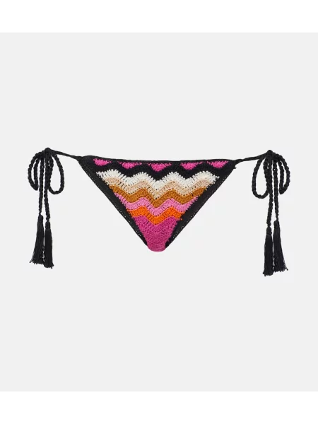 Bikini Anna Kosturova w paski