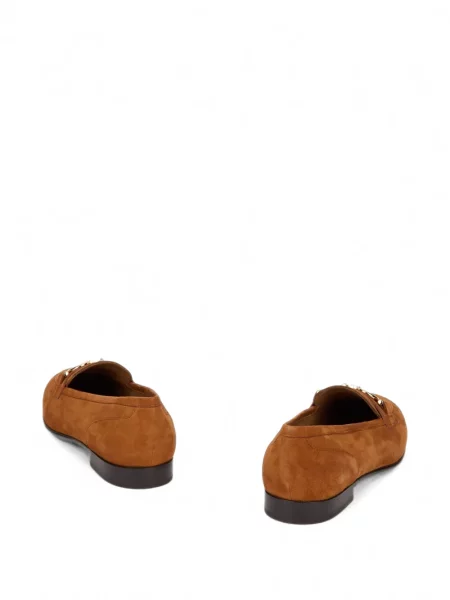Mocasini Ferragamo maro