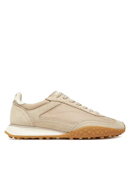 Hoff sneakers din piele întoarsă BRIDGE MKII BEIGE bej
