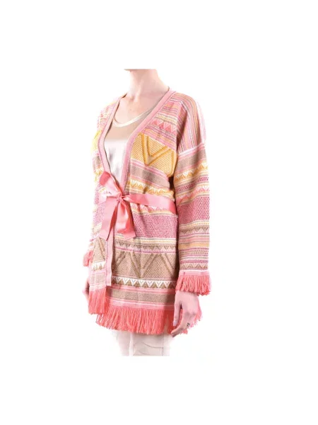 Sweter Twinset różowy
