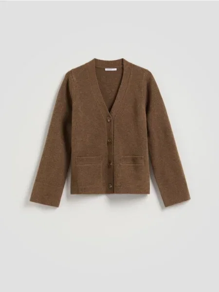 Reserved Кардиган з коричневий