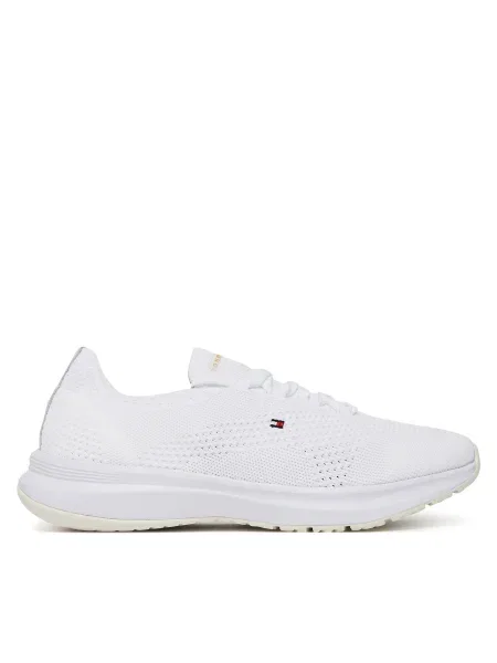 Tommy Hilfiger Sneakers Th Knit Runner alb