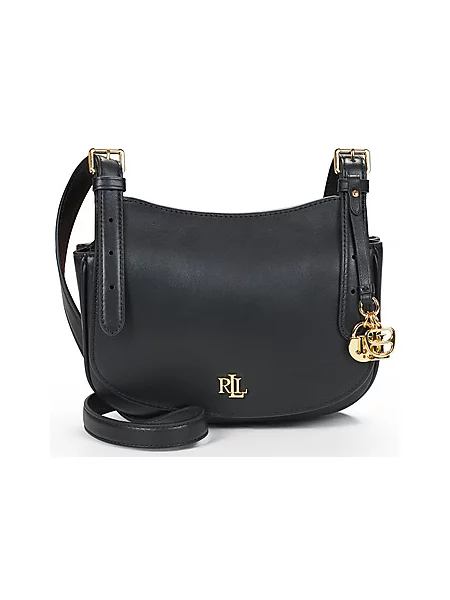 LAUREN RALPH LAUREN Ročna torba črna