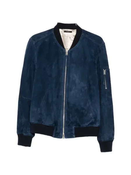 Geanta de piele Tom Ford albastru