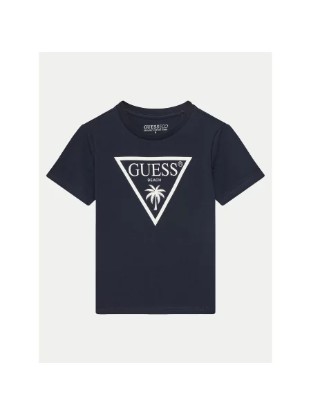 Guess Majica Mornarsko modra