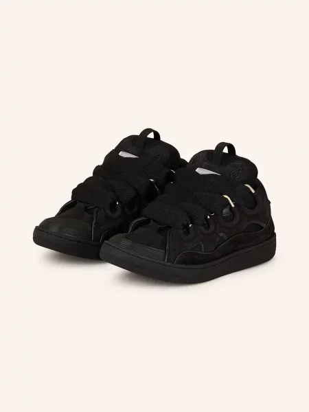 Lanvin Sneakersy Curb schwarz czarne