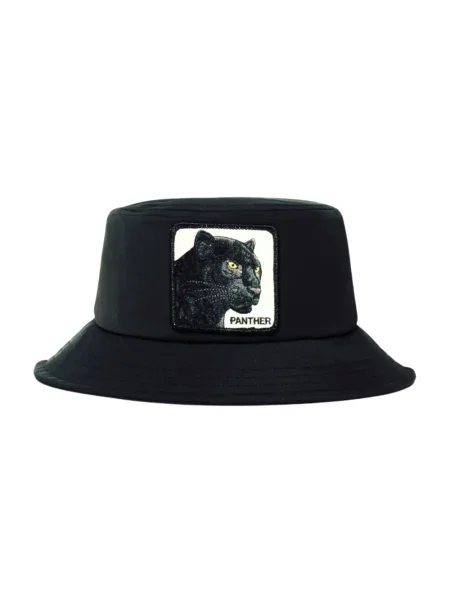 Lniana czapka Goorin Bros czarna