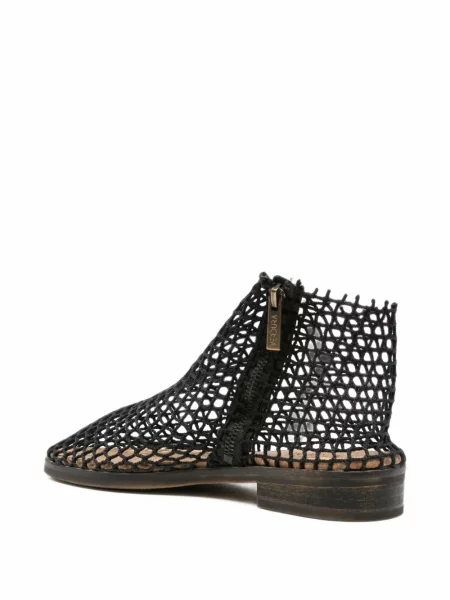 Cizme scurte Verdura Shoes negru