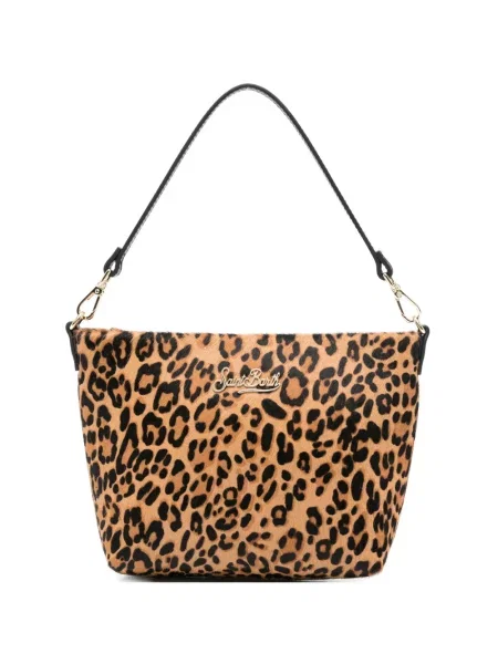 Geantă Mc2 Saint Barth cu imagine cu model leopard