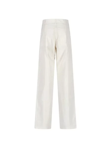 Pantaloni Paloma Wool de lână alb